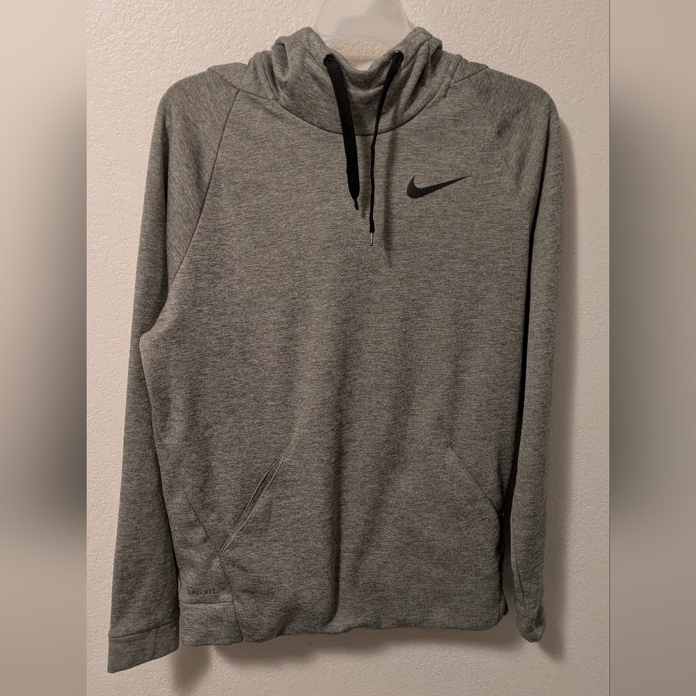 Nike Gray Dri Fit Sweatshirt - Picture 1 of 6